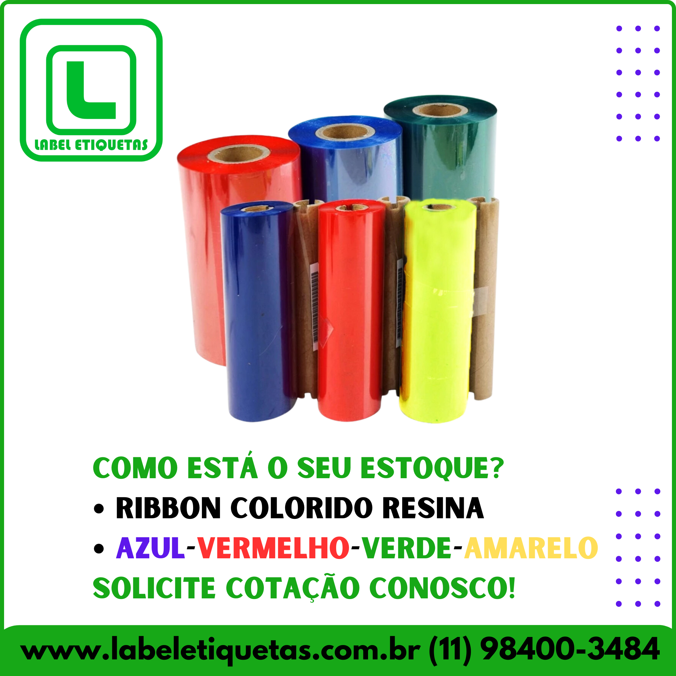 Ribbon Colorido